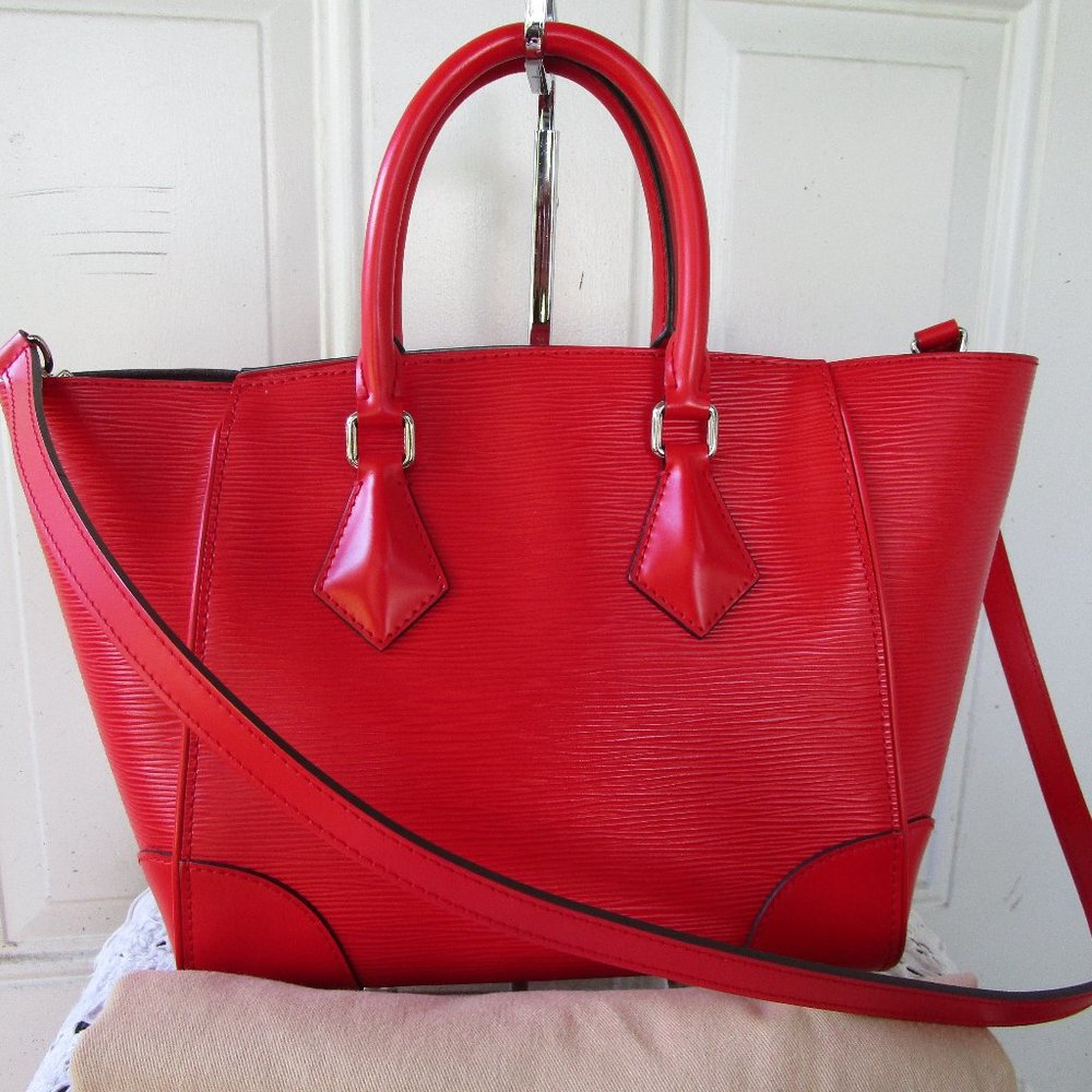 100% AUTHENTIC LOUIS VUITTON PHENIX TOTE EPI LEATHER RETAIL $2,500